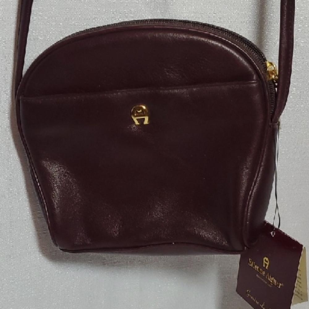 Eitenne Aigner Leather Mini Crossbody Bag